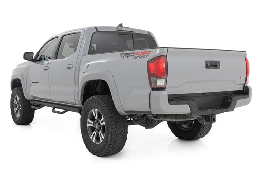 Rough Country Nerf Steps, Cab Length, Crew Cab, 5' Bed, Toyota Tacoma 2WD/4WD (2005-2023), view 2