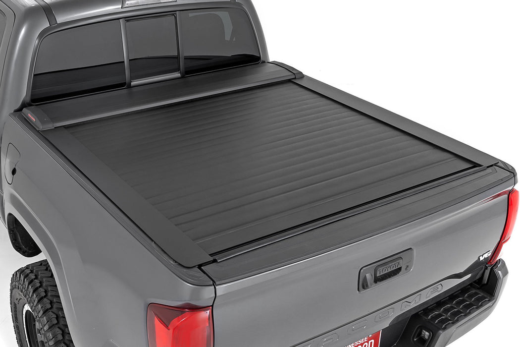 Retractable Bed Cover - 5' Bed - Double Cab - Toyota Tacoma 2WD/4WD (16-23)