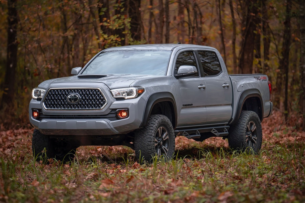 Rough Country Fender Flares - Sport - 218 Midnight Black Metallic | Toyota Tacoma (16-23)