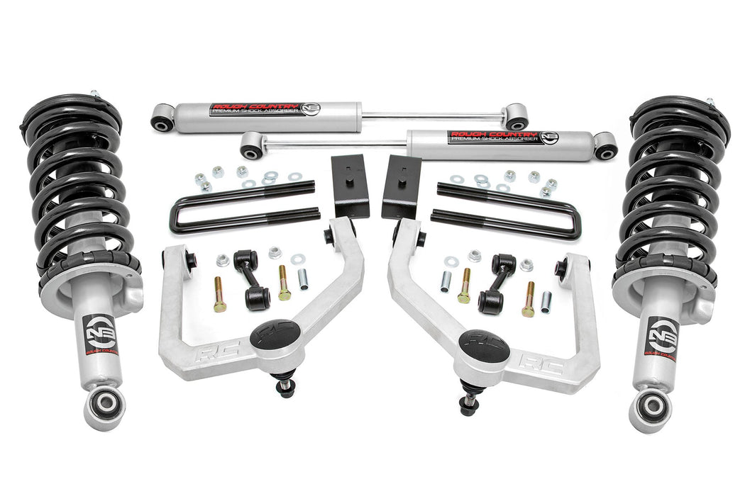 Rough Country 3 Inch Lift Kit - N3 Struts &amp; Shocks | Nissan Titan 2WD/4WD (2004-2024)