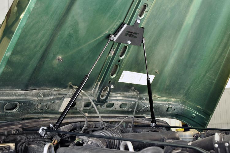 Rough Country Hood Struts - Hydraulic | Jeep Wrangler TJ (97-06)/Wrangler Unlimited (04-06)