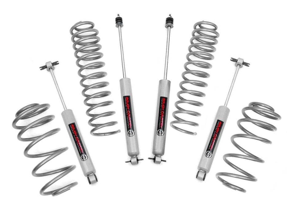 Rough Country 2.5 Inch Lift Kit - 4 Cyl - N3 | Jeep Wrangler TJ (97-06)/Wrangler Unlimited (04-06)