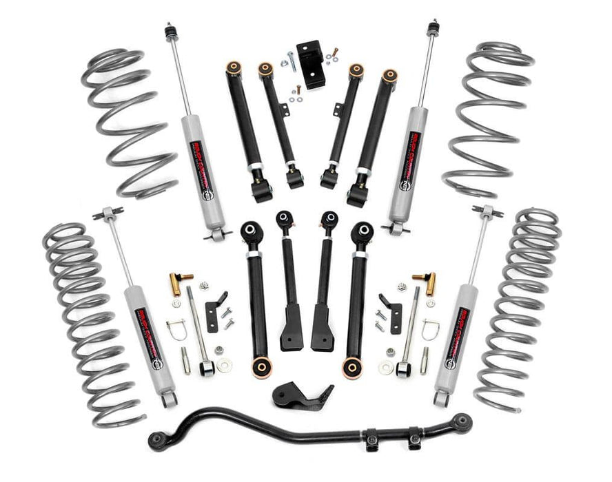 Rough Country 2.5 Inch Lift Kit - X-Series | Jeep Wrangler TJ (97-06)/Wrangler Unlimited (04-06)