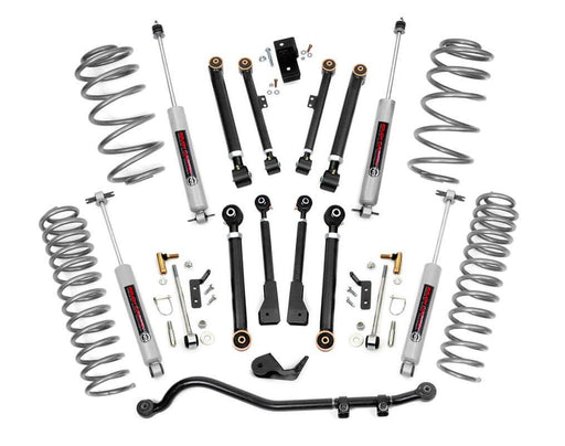 Rough Country 2.5 Inch Lift Kit, X-Series, Jeep Wrangler TJ (1997-2006)/Wrangler Unlimited (2004-2006)