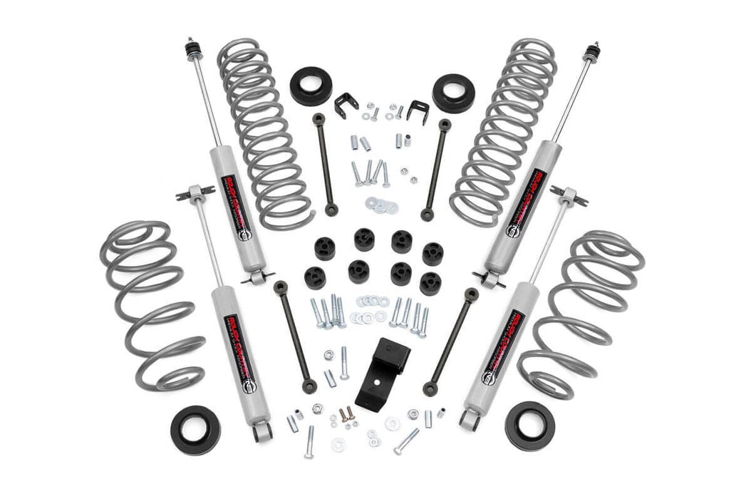 Rough Country 3.25 Inch Lift Kit - 4 Cyl | Jeep Wrangler TJ 4WD (1997-2002)