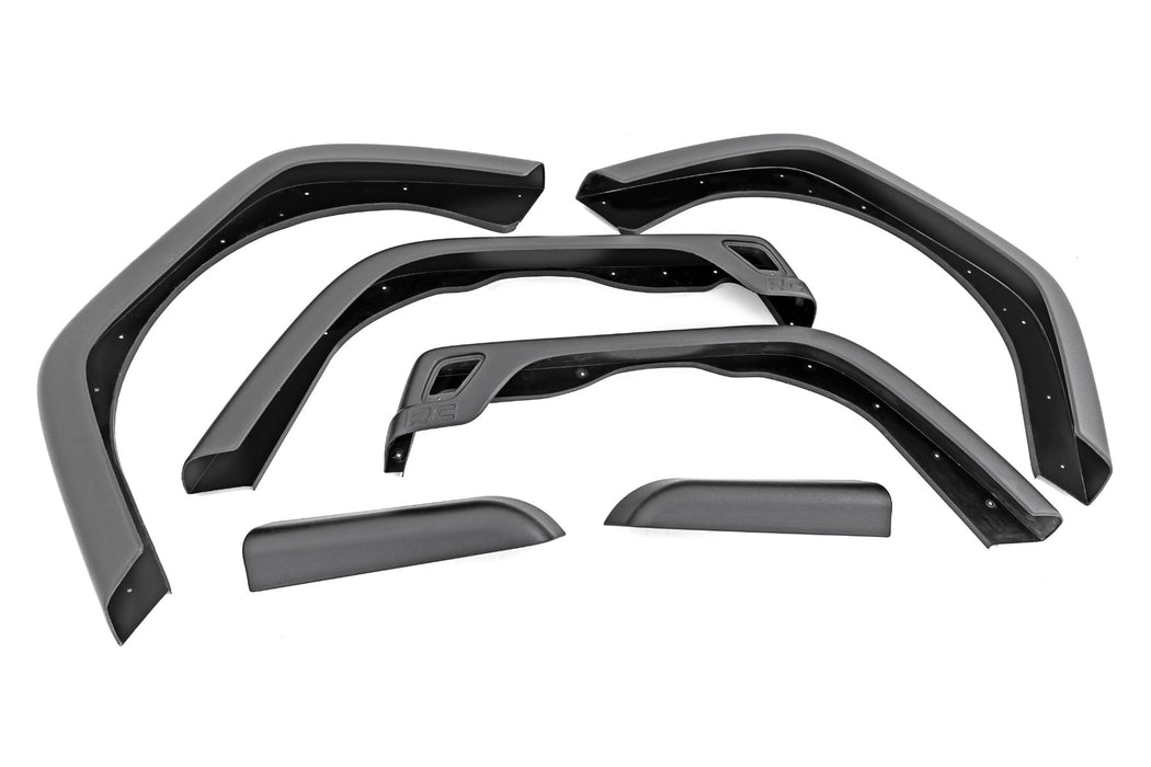 Rough Country Fender Flares - 5.5" Wide | Jeep Wrangler TJ (97-06)/Wrangler Unlimited (04-06)