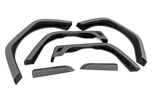 Rough Country Fender Flares, 5.5" Wide, Jeep Wrangler TJ (1997-2006)/Wrangler Unlimited (2004-2006), view 2