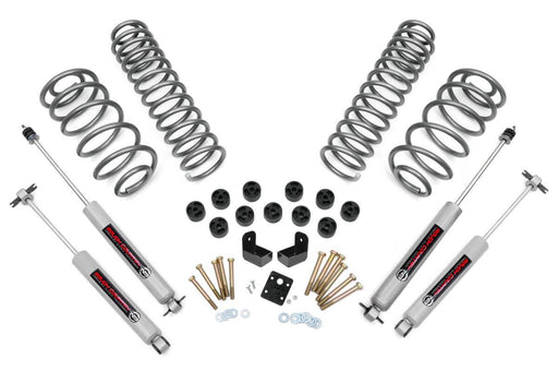 Rough Country 3.75 Inch Lift Kit, Combo, 6 Cyl, N3, Jeep Wrangler TJ (1997-2006)/Wrangler Unlimited (2004-2006)