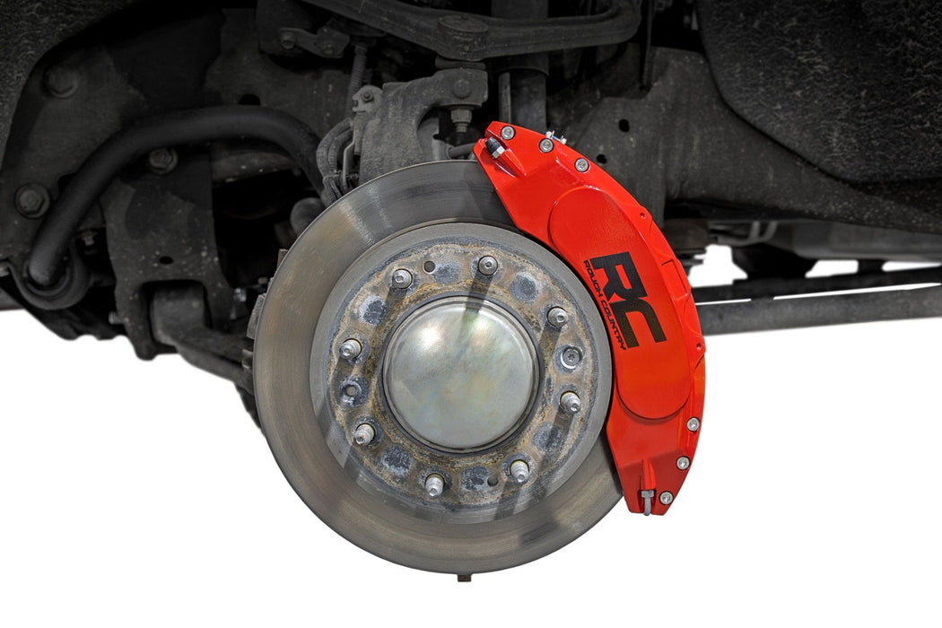 Caliper Covers - Front and Rear - Red - Chevy/GMC 2500HD/3500HD (20-24)