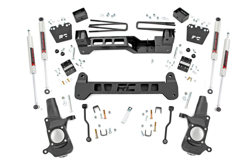 Rough Country 6 Inch Lift Kit, M1, Chevy Silverado & GMC Sierra 2500HD 2WD (2001-2010)