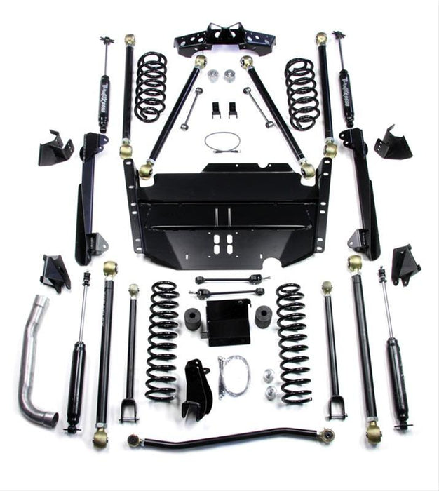 TJ 5 Inch Pro LCG Lift Kit W/High Steer And 9550 Shocks 97-06 Wrangler TJ TeraFlex
