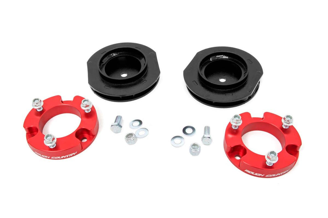 Rough Country 2 Inch Lift Kit - Red Spacers | Toyota 4Runner 4WD (2003-2009)