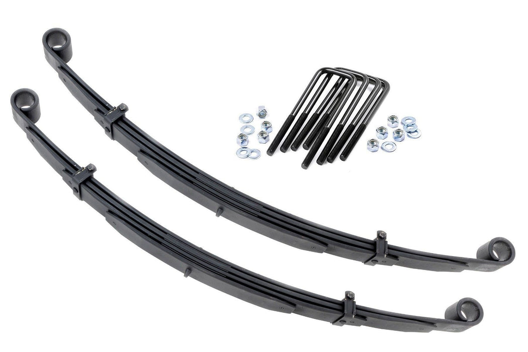 Front Leaf Springs - 4 inch Lift - Pair - Ford F-250 4WD (1980-1997)