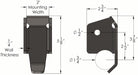 2 inch wide dimensions