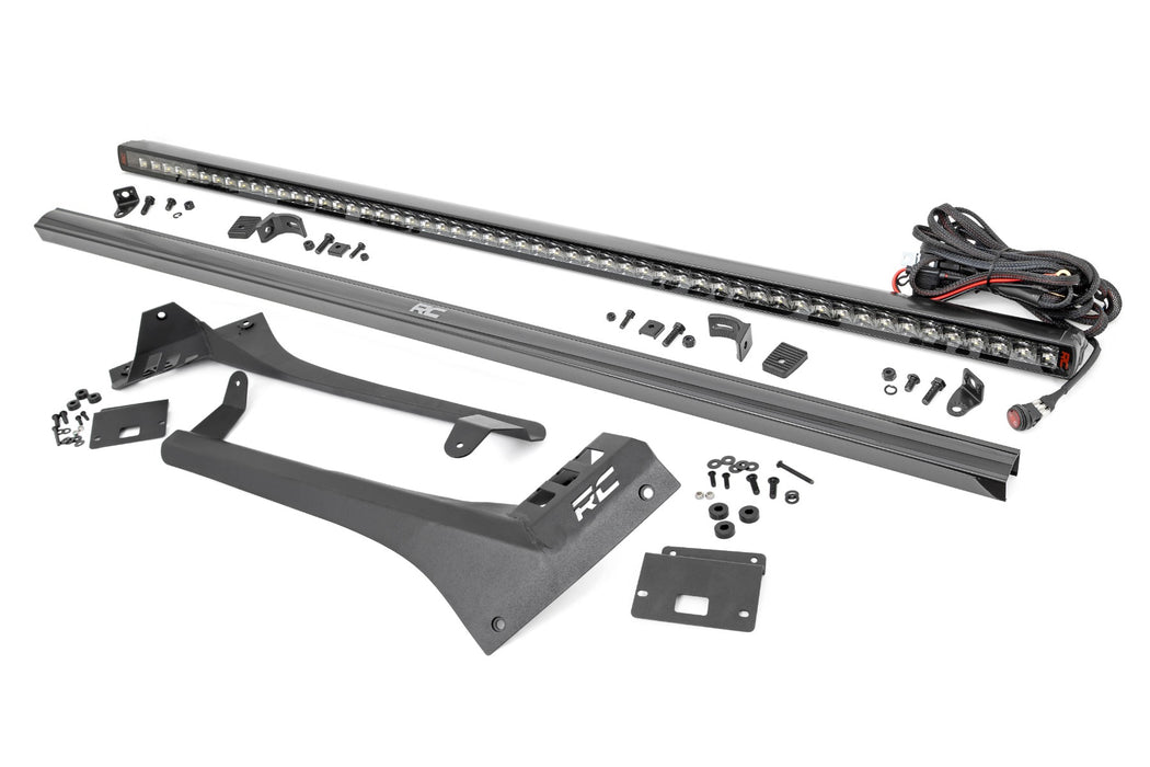 LED Light Kit - Windshield - 50 inch Spectrum Single Row - Jeep Gladiator JT/Wrangler JL (18-24)