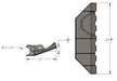 Steering Cylinder Mount Dimensions
