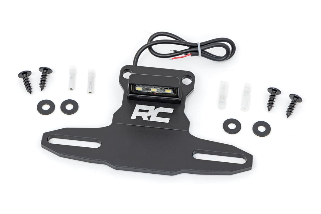 Rough Country Universal License Plate Bracket - LED Lighted