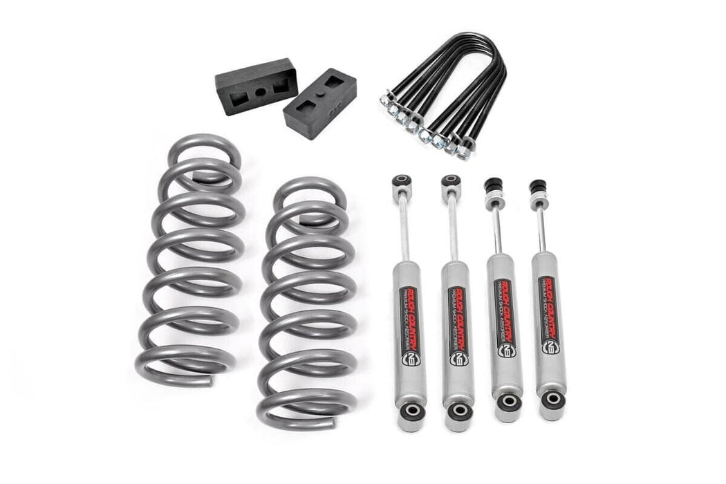 Rough Country 3 Inch Lift Kit | Dodge 1500 2WD (2002-2005)
