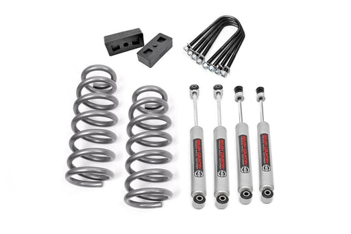 Rough Country 3 Inch Lift Kit, Dodge 1500 2WD (2002-2005)
