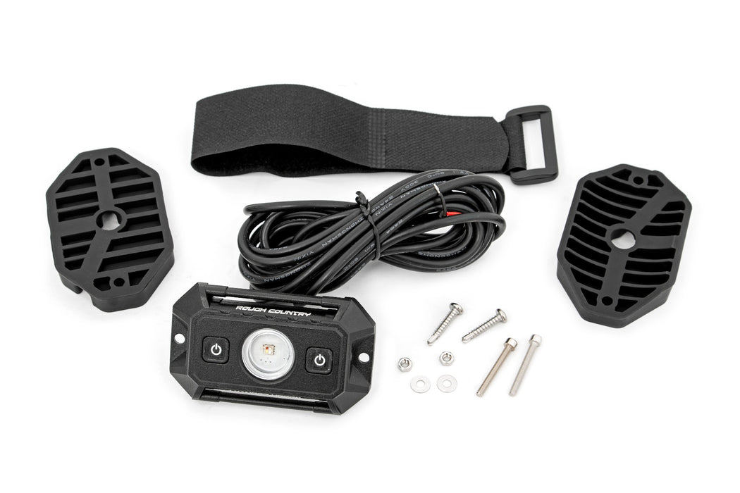 Rough Country Chrome Series LED, Dome Light, RGB/White, view 5