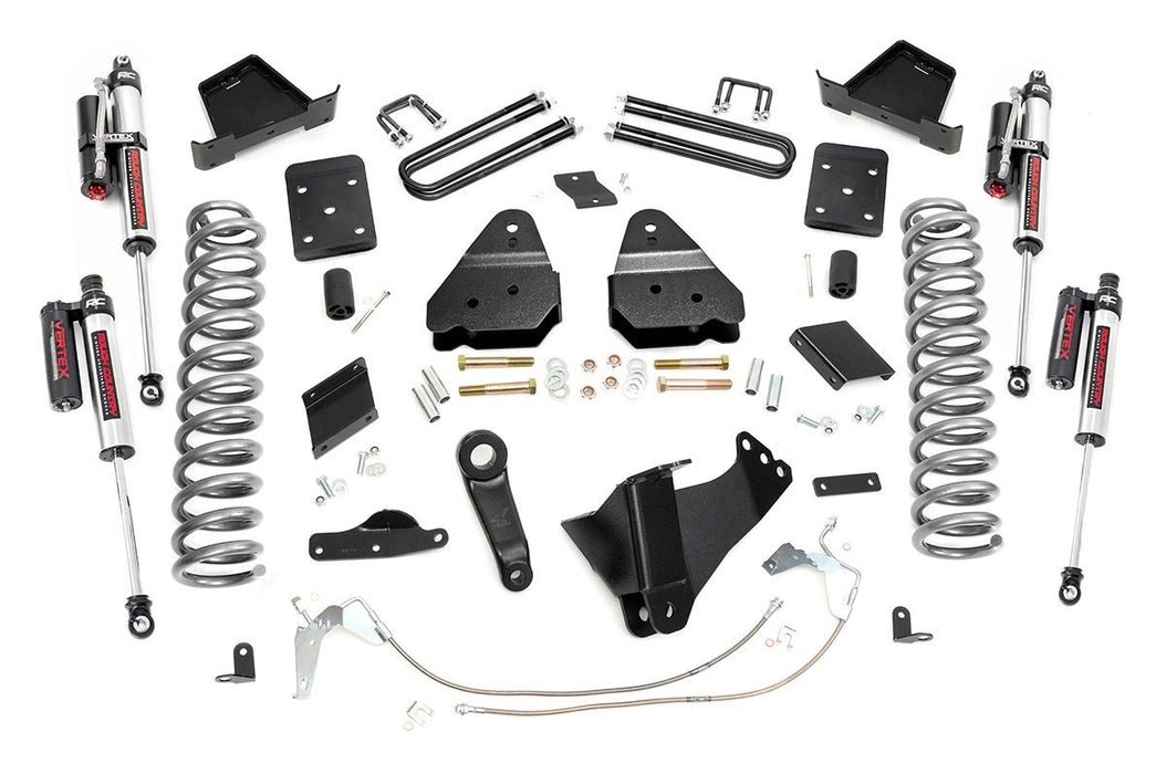 Rough Country 6 Inch Lift Kit - Gas - OVLD - Vertex | Ford F-250 Super Duty 4WD (2015-2016)