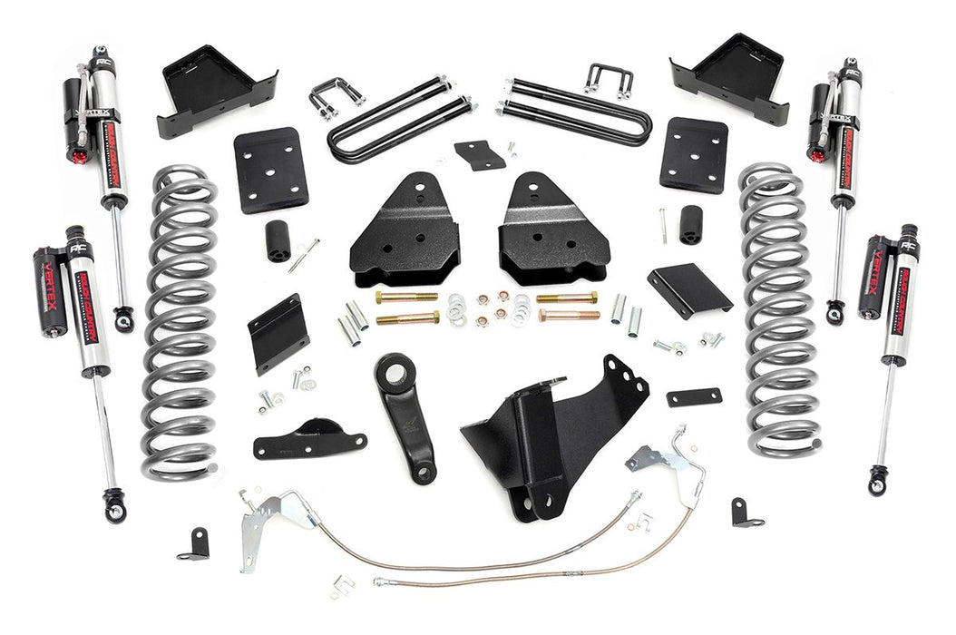 Rough Country 6 Inch Lift Kit - Gas - No OVLD - Vertex | Ford F-250 Super Duty 4WD (15-16)