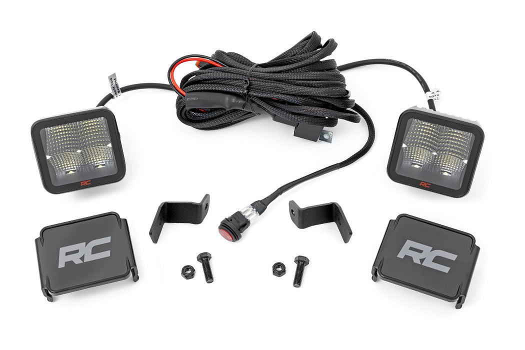 LED Light Kit - Ditch Mount - 2 inch Spectrum Pair - Spot - Ford F-150 (15-24)/F-150 Lightning (22-24)