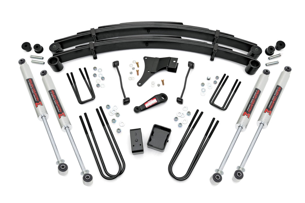 Rough Country 6 Inch Lift Kit, Rear Blocks, M1, Ford F-250/F-350 Super Duty 4WD (1999)