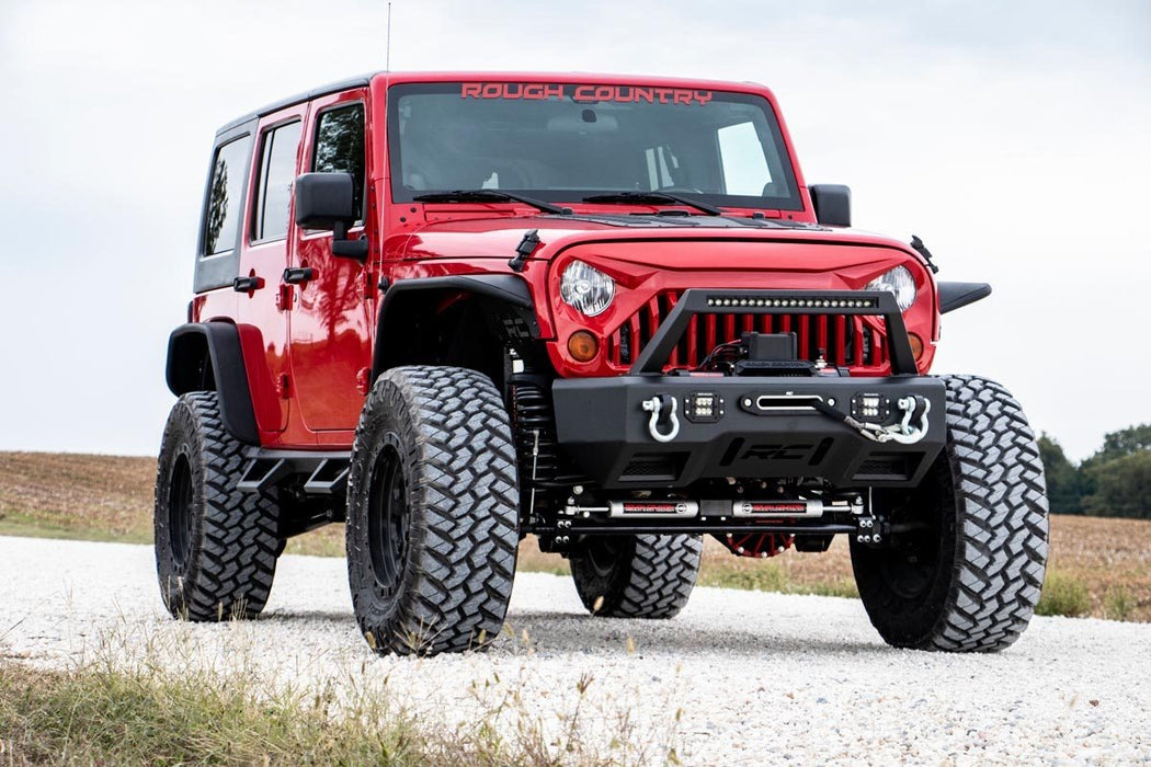 Rough Country Replacement Grille - Angry Eyes | Jeep Wrangler JK/Wrangler Unlimited (07-18)