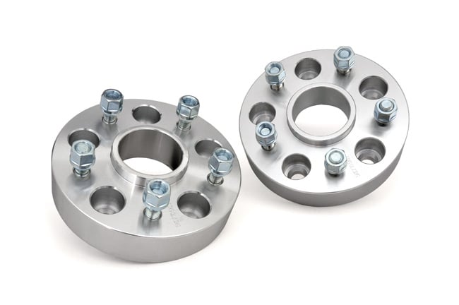 Rough Country 1.5 Inch Wheel Spacers - 5x5 | Jeep Wrangler JK/Wrangler Unlimited (07-18)