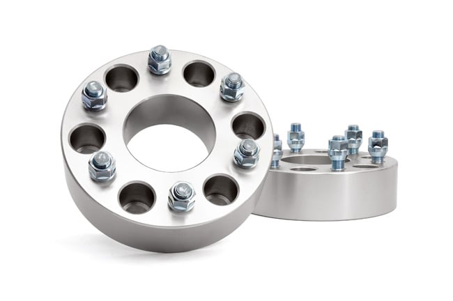 Rough Country 2 Inch Wheel Spacers - 6x5.5 | Chevy/GMC 1500 Truck & SUV | P/N 1101