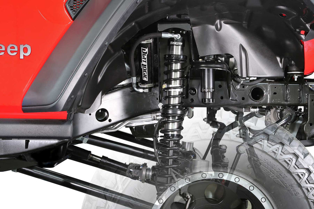 Fabtech Long Arm Kit, 5 Inch, Front, Jeep Wrangler JL (2018-2023)/Gladiator JT (2020), view 2