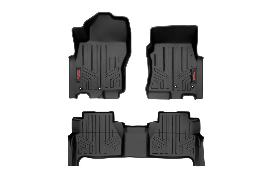 Floor Mats - FR & RR - Crew Cab - Nissan Frontier 2WD/4WD (2022-2024)