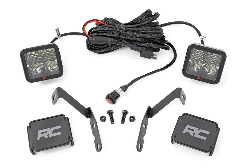 LED Light Kit - Ditch - 2 inch Spectrum Pair - Spot - Chevy 1500 & Chevy/GMC 2500HD/3500HD (07-14)