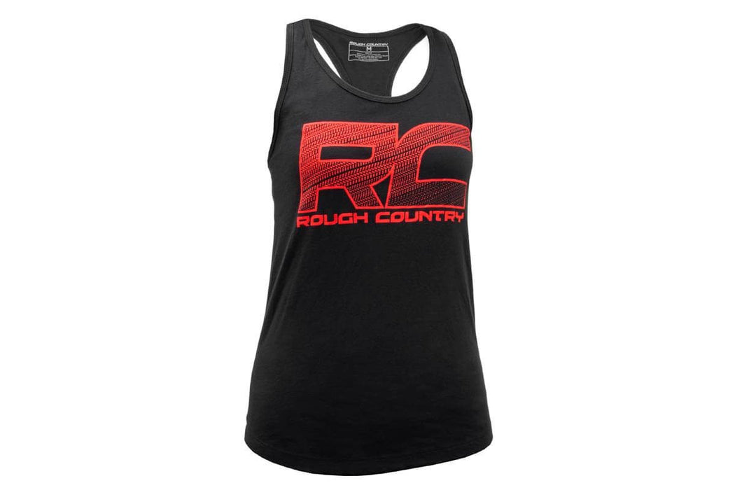 Rough Country Tank Top - Women Fts - Black - SM | P/N 84087SM