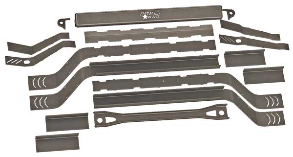 Jeep Backhalf Kit Components