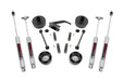 Rough Country 2.5 Inch Lift Kit, Spacers, N3, Jeep Wrangler JK/Wrangler Unlimited (2007-2018)