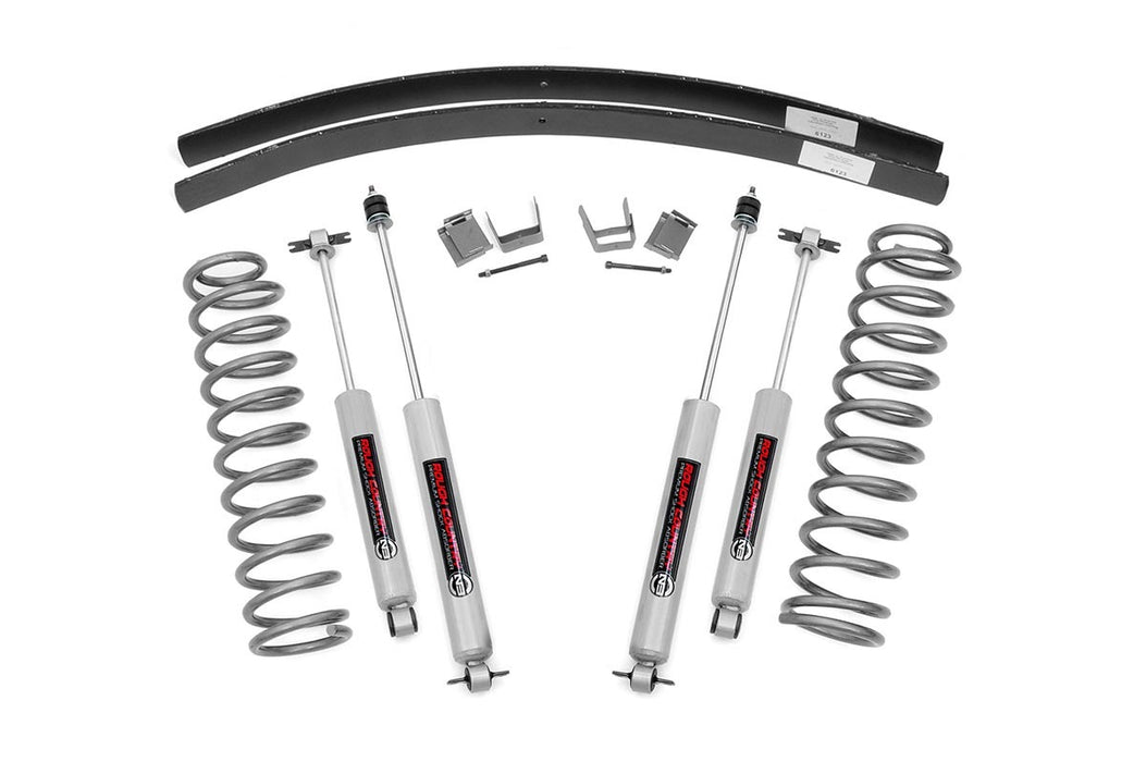 Rough Country 3 Inch Lift Kit - Rear AAL | Jeep Cherokee XJ 2WD/4WD (1984-2001)