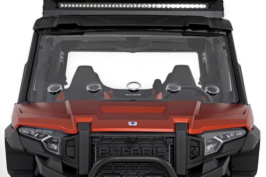 Rough Country Vented Full Windshield - Scratch Resistant | Polaris XPEDITION XP 5