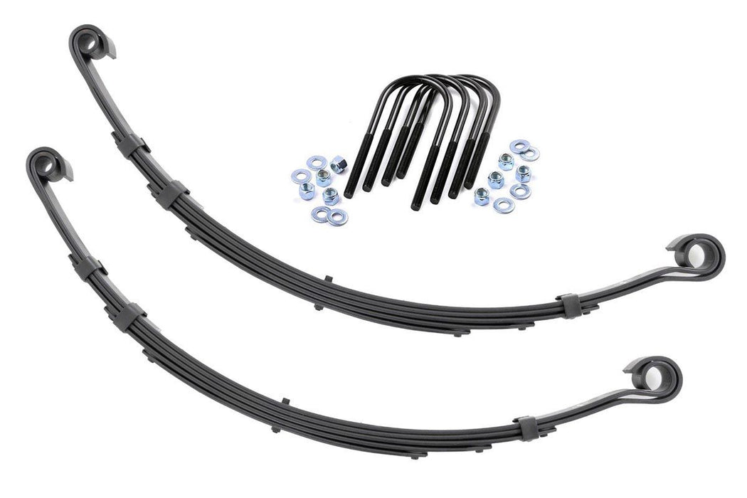 Front Leaf Springs - 4 inch Lift - Pair - Jeep CJ 5 4WD (1976-1983)