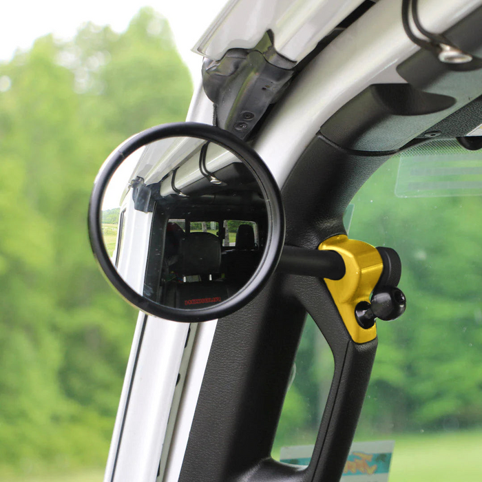 **2024** JL / JLU Side Jeep Mirrors with Base Mount Driver AND Passenger