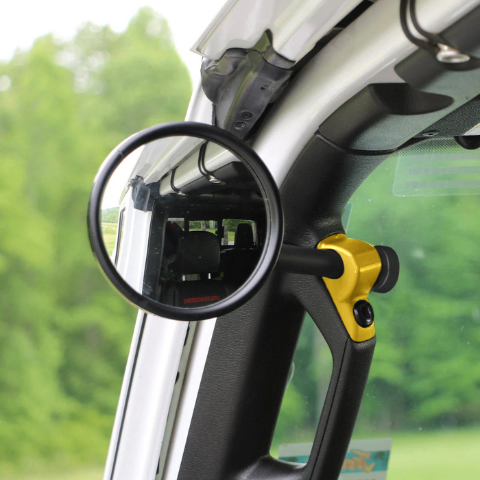 **2024** Gladiator / JT A-Pillar Side Jeep Mirrors with Base Mount Driver AND Passenger (Copy)