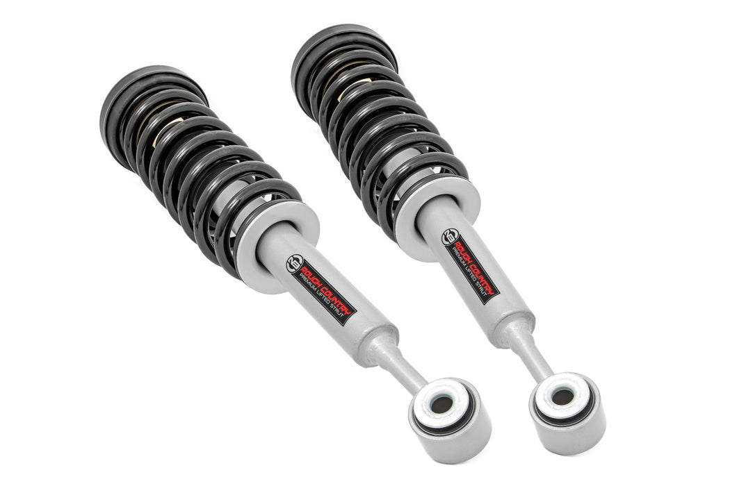 Rough Country Loaded Strut Pair, 6 Inch, Ford F-150 4WD (2004-2008)