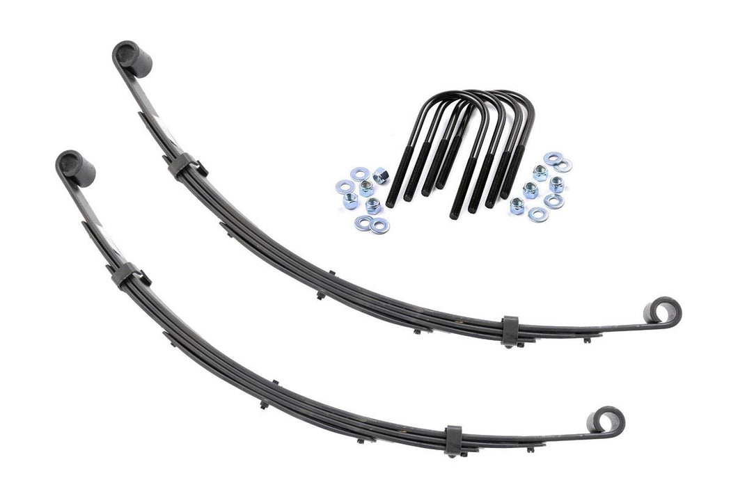 Front Leaf Springs - 3 inch Lift - Pair - Jeep Grand Wagoneer/J10 Truck/J20 Truck/Wagoneer 4WD