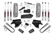 Rough Country 4 Inch Lift Kit, Quad Front Shocks, Rear Blocks, Ford Bronco 4WD (1980-1996)