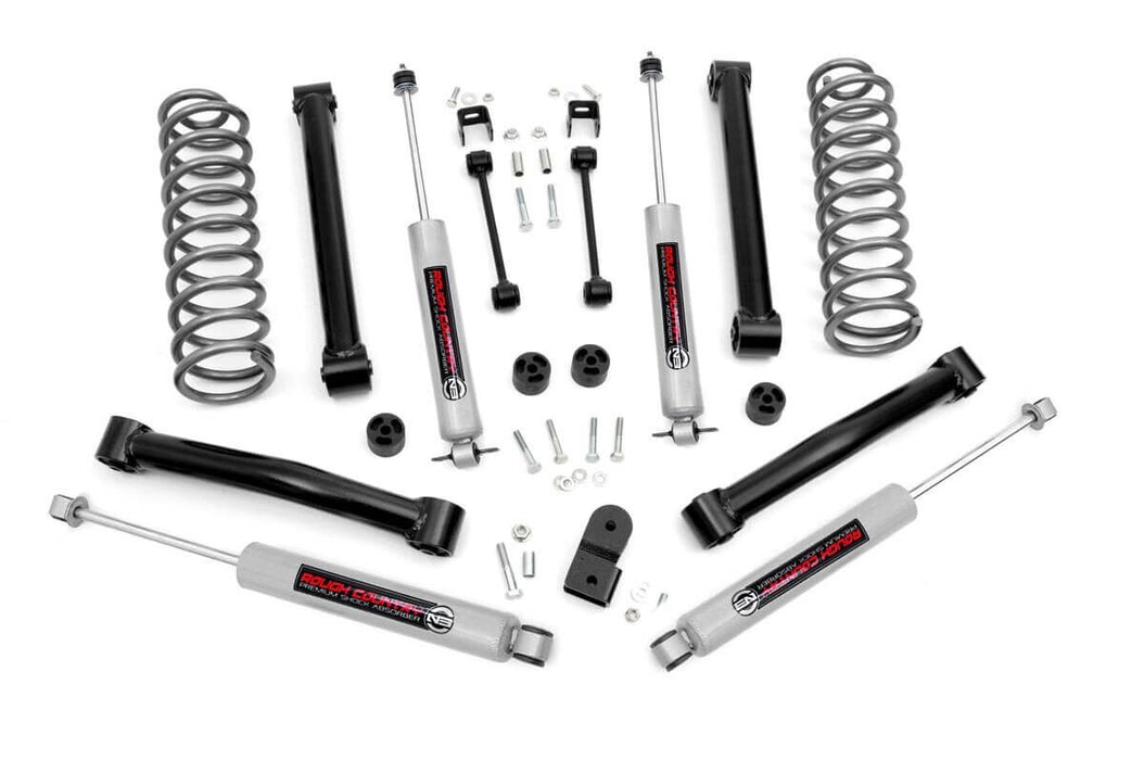 Rough Country 3.5 Inch Lift Kit - V-8 Motor | Jeep Grand Cherokee ZJ 2WD/4WD (1993-1998)