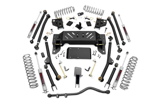 Rough Country 4 Inch Lift Kit, Long Arm, Jeep Grand Cherokee ZJ 4WD (1993-1998)