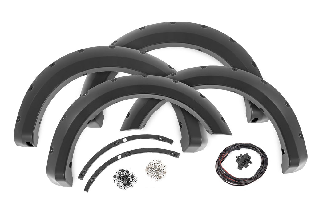 Rough Country Pocket Fender Flares - Z1 Oxford White | Ford F-150 2WD/4WD (2009-2014)