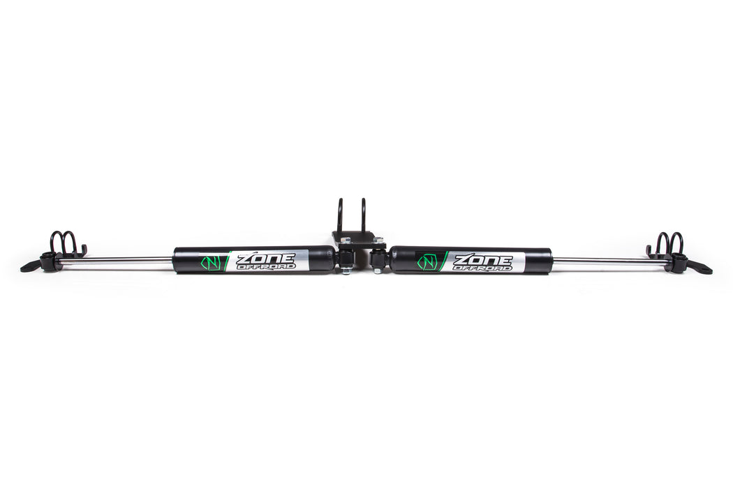 Dual Steering Stabilizer Kit w/ Shocks, Jeep Wrangler JL (18-25) and Gladiator JT (20-25)
