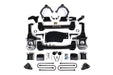 4 Inch Lift Kit, Chevy 1500 ZR2 or GMC 1500 AT4X (2025) 4WD